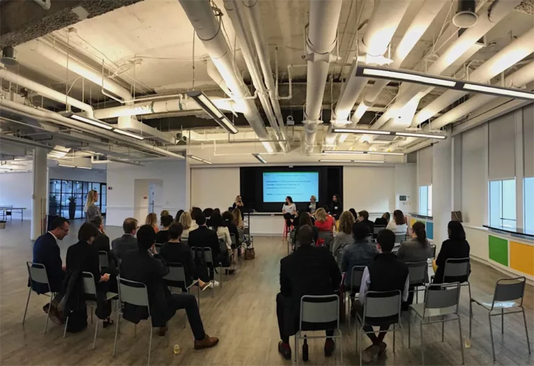 Lisa Nickerson, Nickerson CEO, moderating ULI's Women's Leadership Initiative