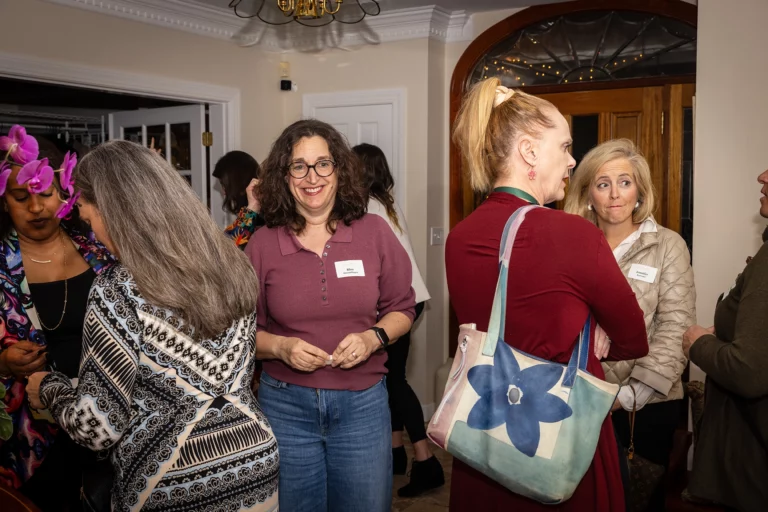 People enjoying the Chief Networking Evening