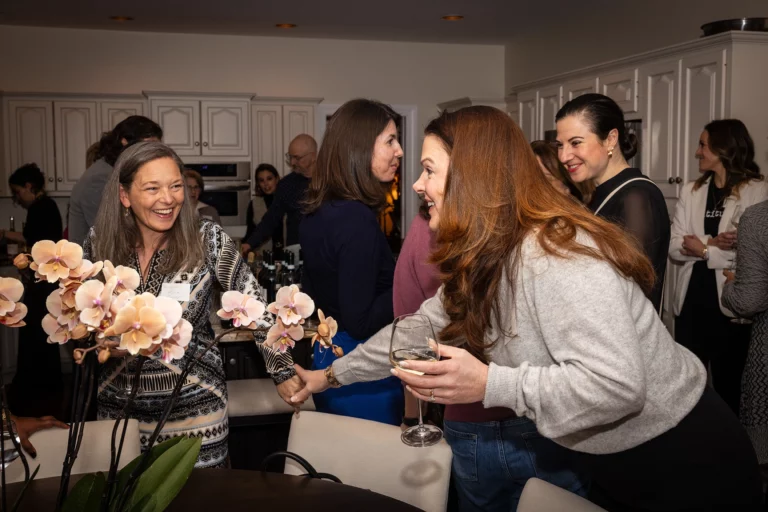 People enjoying the Chief Networking Evening