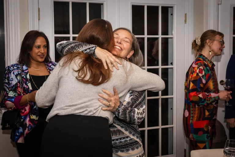 People enjoying the Chief Networking Evening