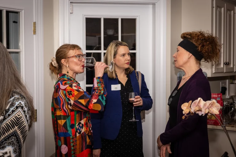 People enjoying the Chief Networking Evening