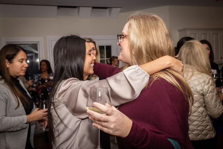 People enjoying the Chief Networking Evening