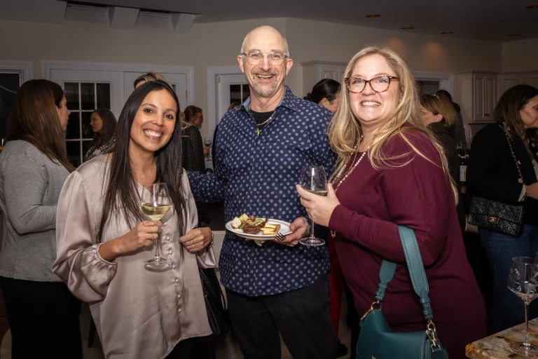 People enjoying the Chief Networking Evening