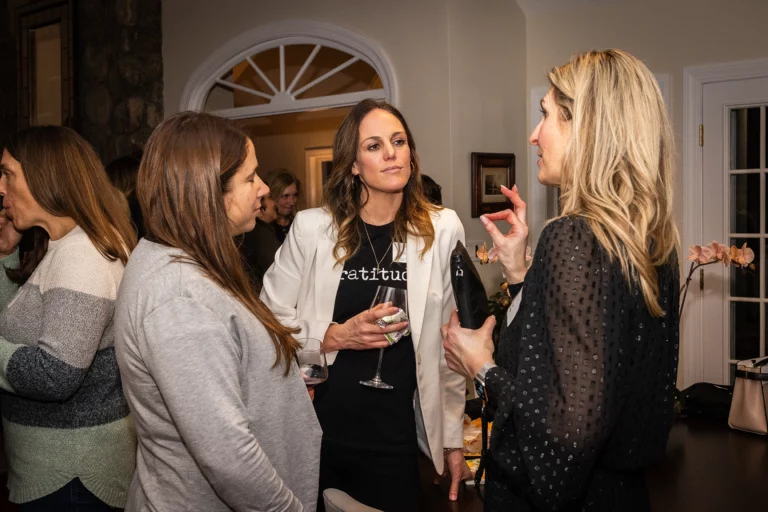 Women talking at the Chief Networking Evening
