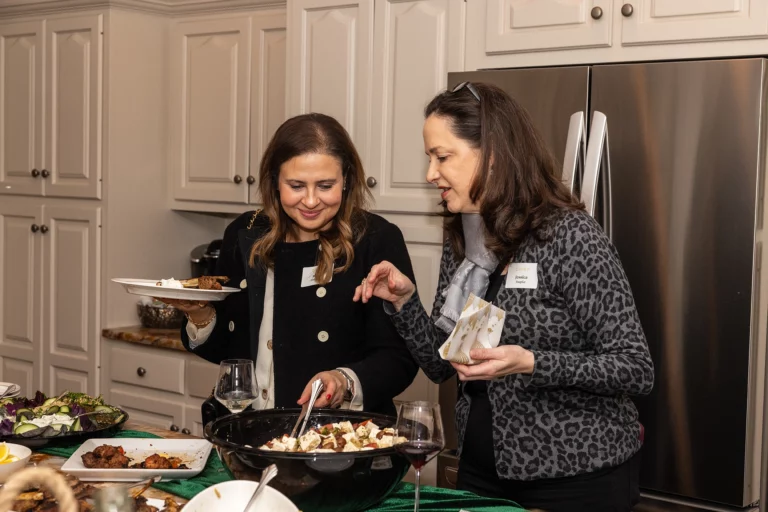 People enjoying the Chief Networking Evening