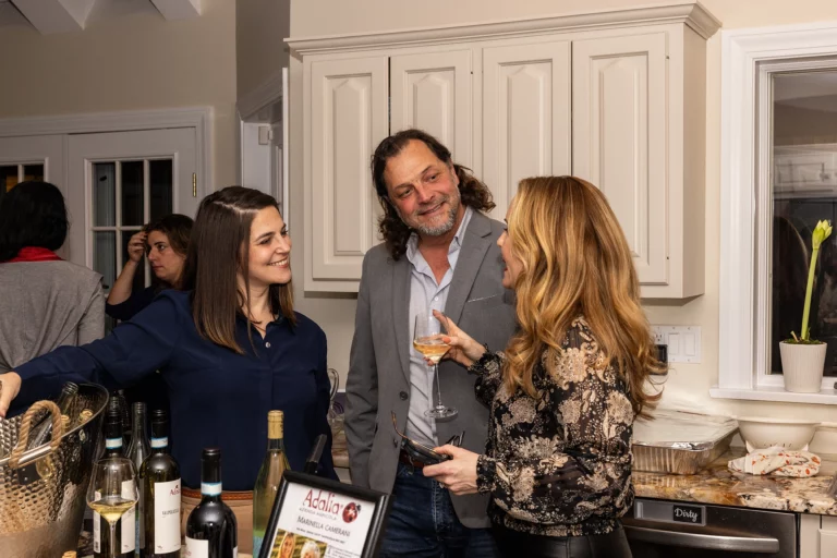 People enjoying the Chief Networking Evening