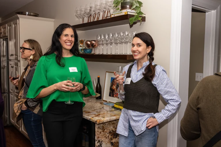 People enjoying the Chief Networking Evening