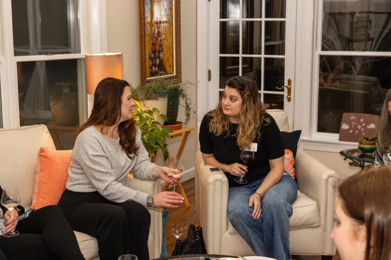People enjoying the Chief Networking Evening