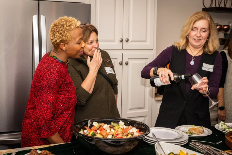 Women talking at the Chief Networking Evening
