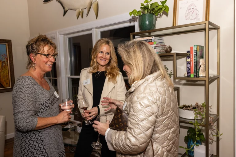 People enjoying the Chief Networking Evening