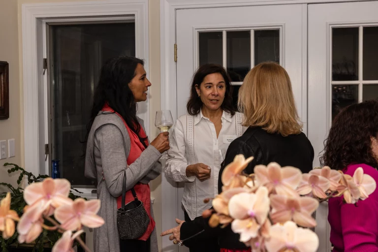 People enjoying the Chief Networking Evening