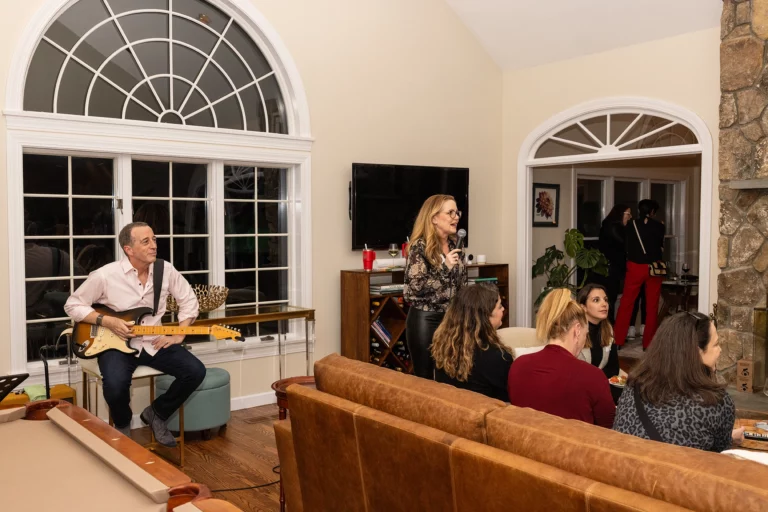 People enjoying the Chief Networking Evening