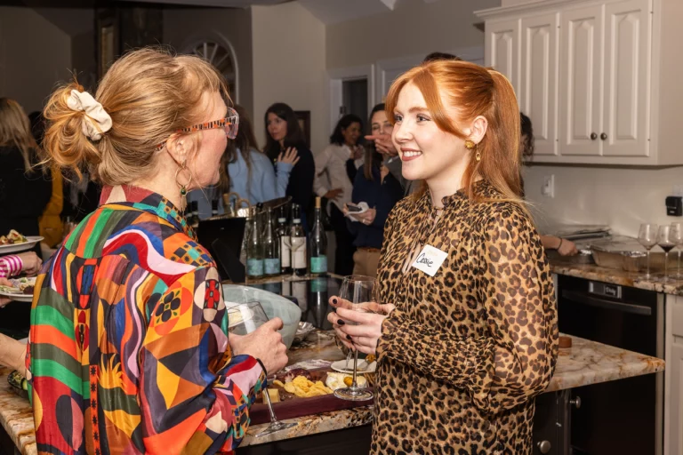 People enjoying the Chief Networking Evening