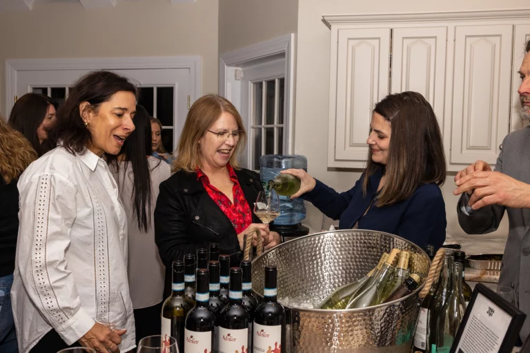 People enjoying the Chief Networking Evening