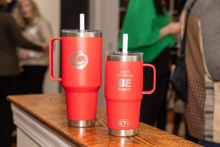 People enjoying the Chief Networking Evening