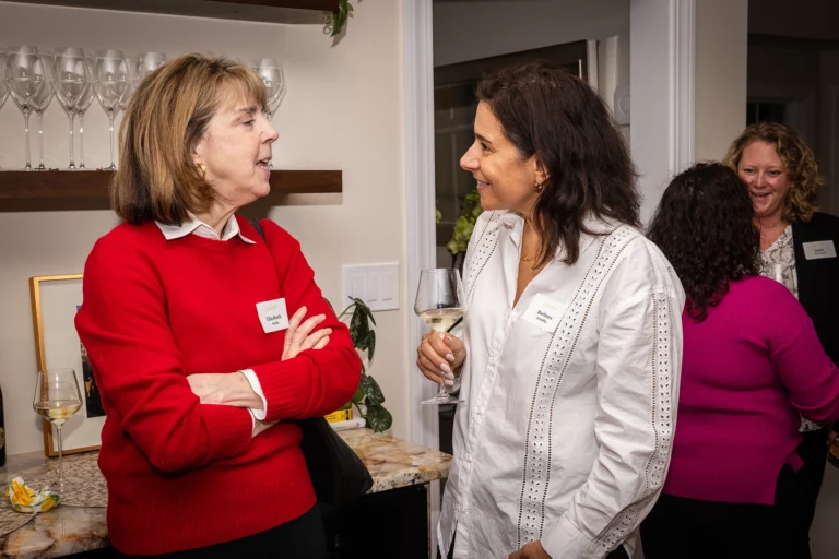 People enjoying the Chief Networking Evening