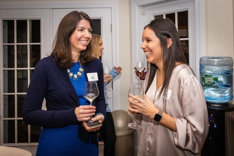 People enjoying the Chief Networking Evening