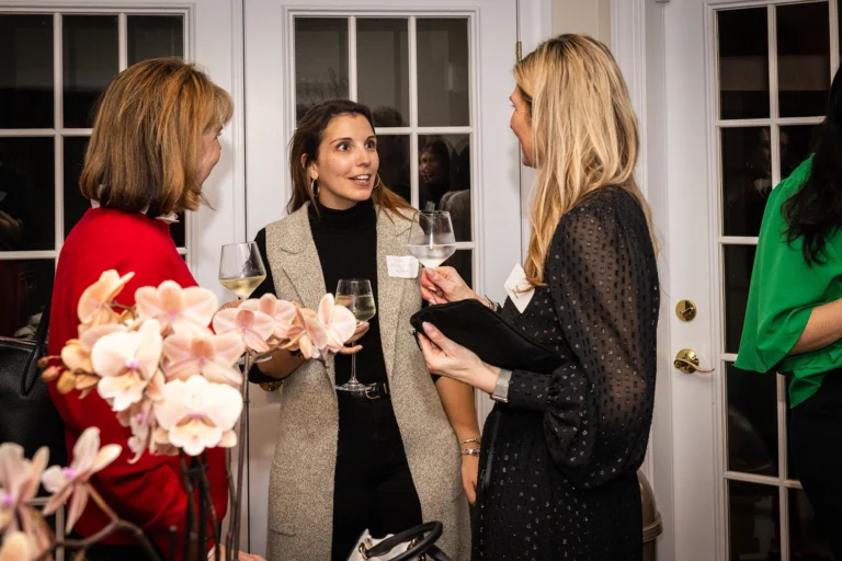 Women talking at the Chief Networking Evening