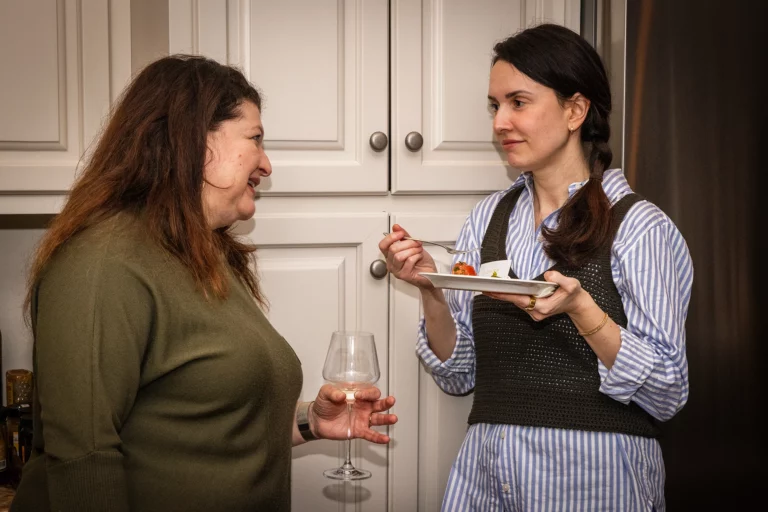 People enjoying the Chief Networking Evening