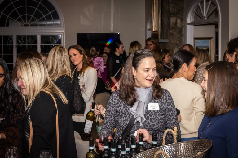 People enjoying the Chief Networking Evening