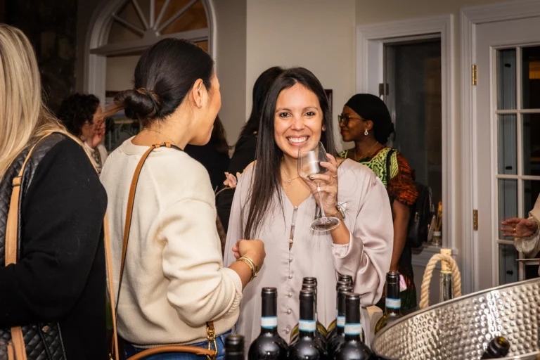 People enjoying the Chief Networking Evening