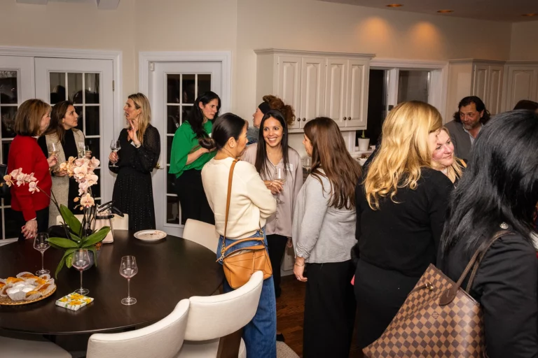 Women talking at the Chief Networking Evening
