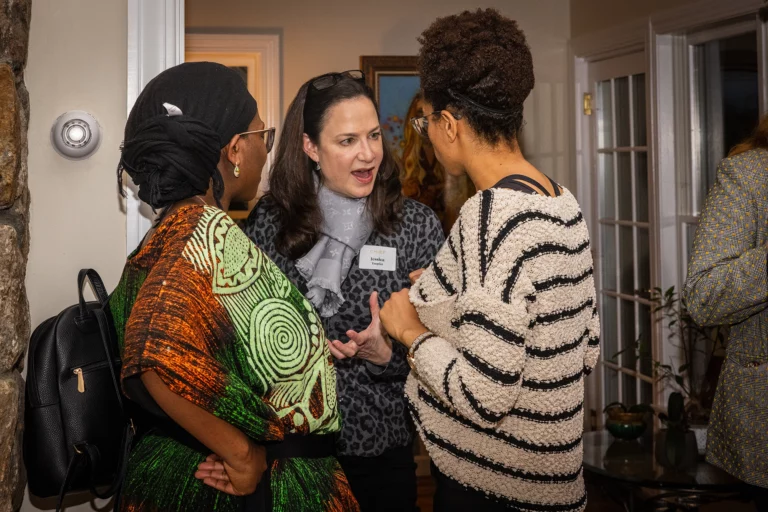 People enjoying the Chief Networking Evening