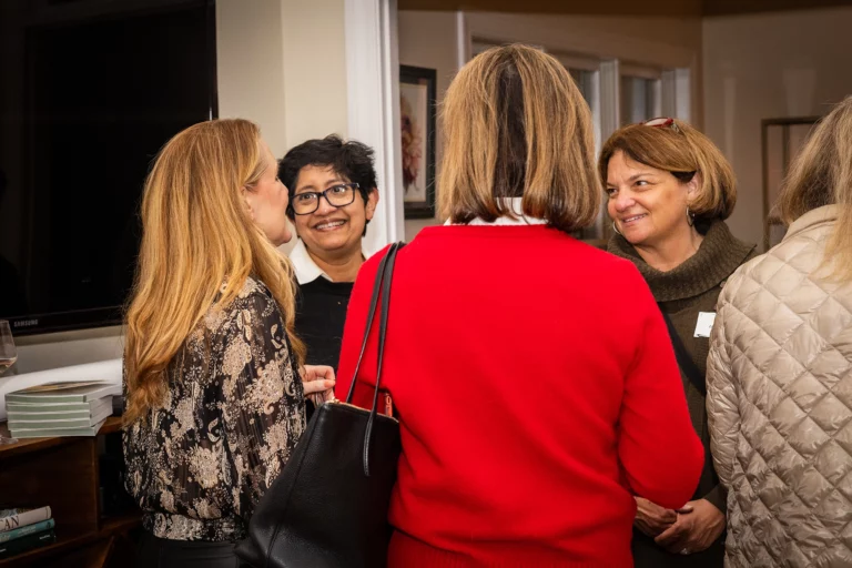 People enjoying the Chief Networking Evening
