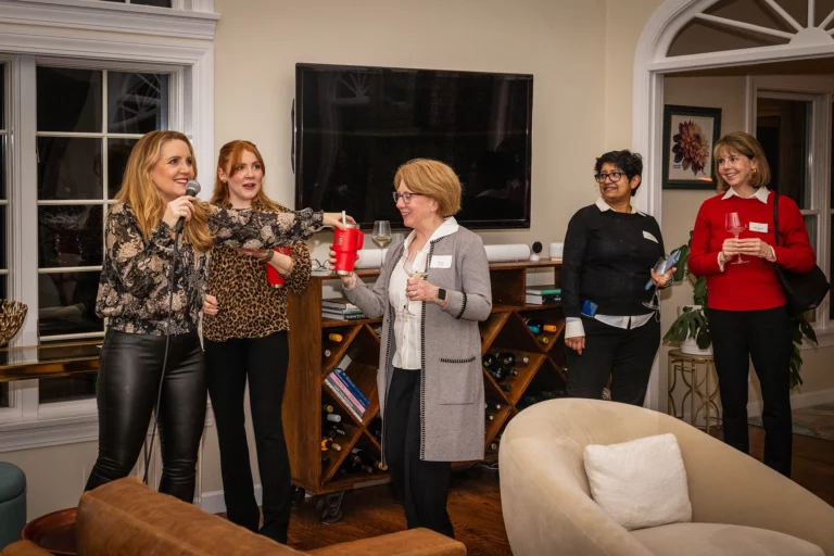 People enjoying the Chief Networking Evening