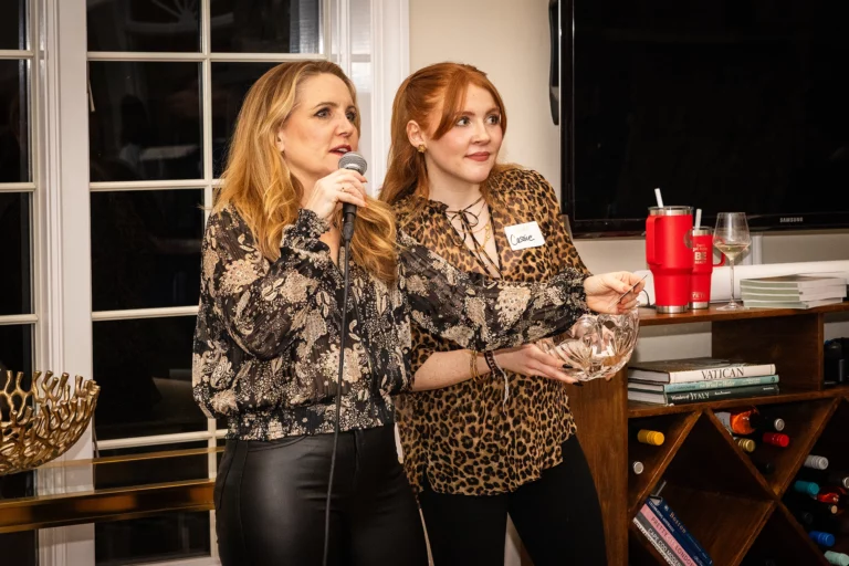 Lisa Nickerson and Cassie McGonagle at the Chief Networking Evening