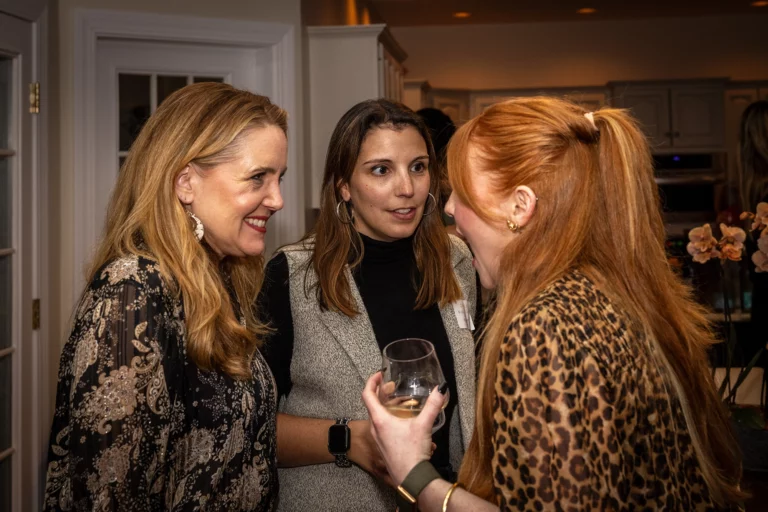 People enjoying the Chief Networking Evening