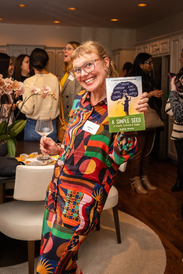 Woman smiling at the Chief Networking Evening