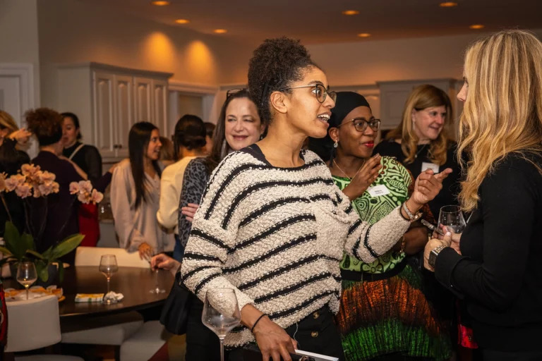 Women talking at the Chief Networking Evening