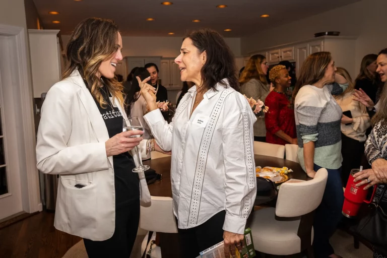 Women talking at the Chief Networking Evening