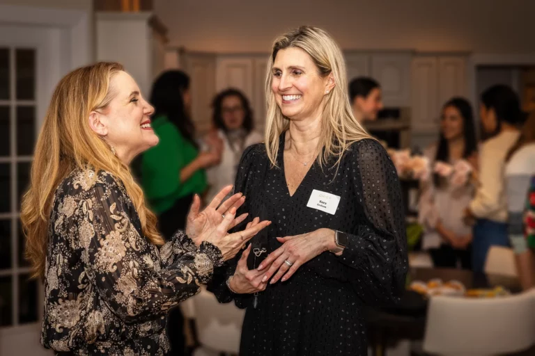 Women talking at the Chief Networking Evening