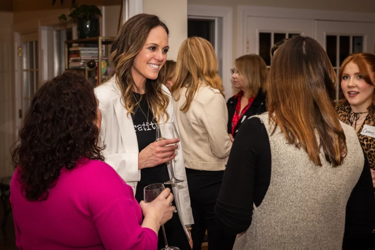 Women talking at the Chief Networking Evening