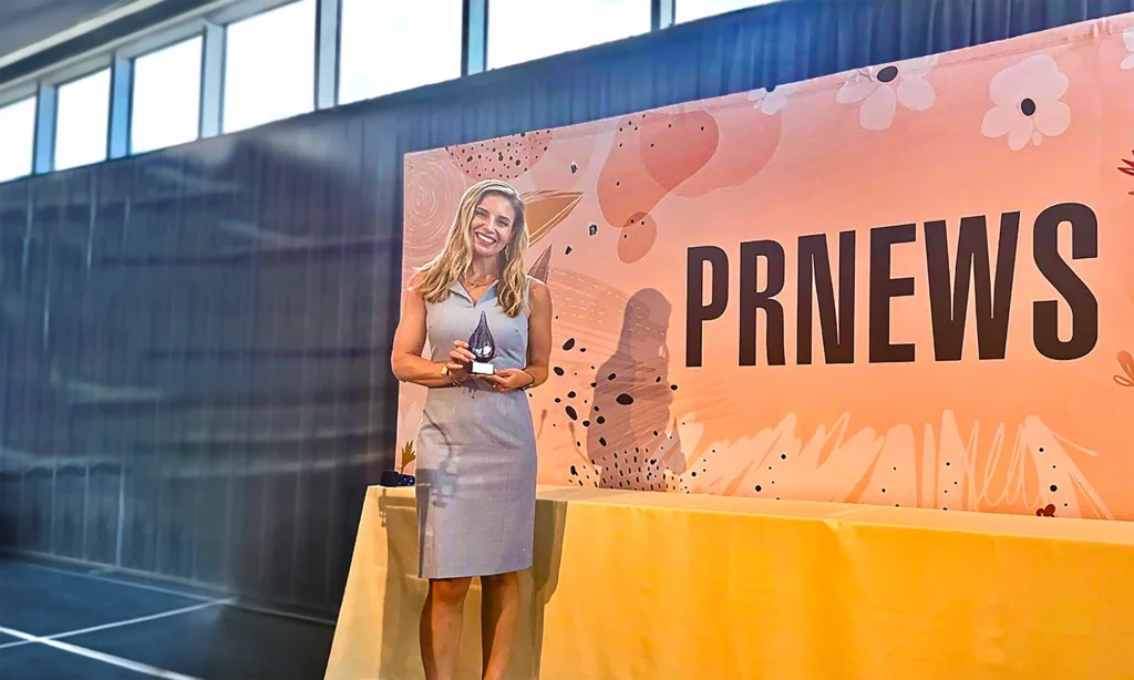 Shannon Mulaire at the PRNEWS Top Women Awards